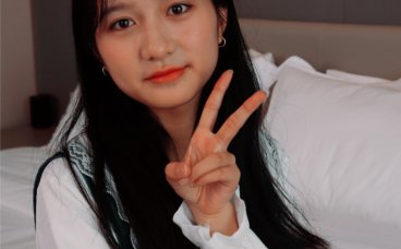 初夏女神 No.005 沙沙 牛仔M码长裙搭小黑皮鞋