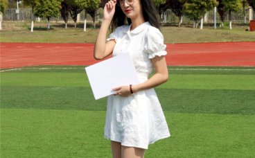 初夏女神 NO.004 邻家女孩校园生活篇-肉丝帆布鞋